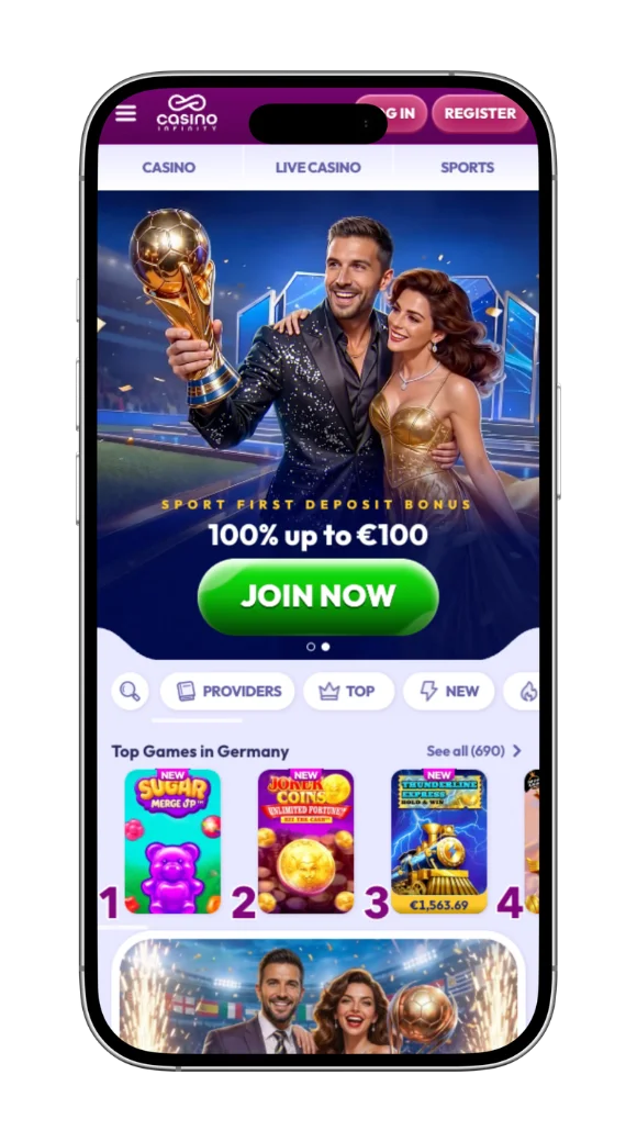 Infinity application
